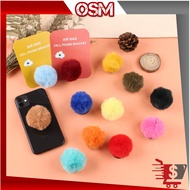 HP Online Shopping Mall - 469 Pop Socket Pompom 3D / Holder Cute Soft Furhp