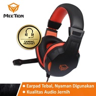 Meetion Headset Gaming Stereo MT-HP010 / Headset Gaming Murah / Headset Gaming Terbaik / Headset Gam