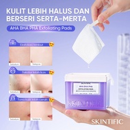 [New Launch] SKINTIFIC AHA BHA PHA Exfoliating Toner Pads 130ml for Pore Purifying&Skin Smooth&Brigh