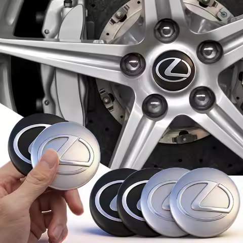 4Pcs 56MM Car Wheel Center Hub Cap Rim Cover Emblem Stickers For Lexus IS250 IS200 CT200h GS300 LS43