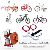 Bicycle Water Bottle Cage Adapter Holder for Brompton Cycling Kettle Mount