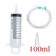 ราคาถูกสุด สริ้งป้อนอาหาร ไซร์ลิงฉีดยา 100-550ml ไซริ้ง Syringe สลิ้ง แถมสายต่อ สลิงฉีดยา กระบอกฉีดย