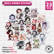SKULL PANDA Sticker Pack 23pcs | Waterproof vinyl panda skull sticker