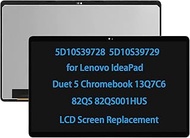 5D10S39728 5D10S39729 13.3" Touch Screen Replacement for Lenovo IdeaPad Duet 5 Chromebook 13Q7C6 82Q