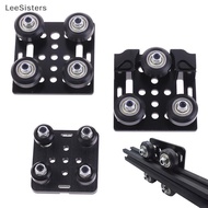 LeeSisters 3D Printer V gantry plat set slide plate pulley for 2020 /2040 V-slot wheels MY