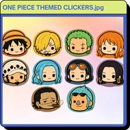 R3D Labs | Chibi One Piece-Themed Clicker Keychains Character Anime