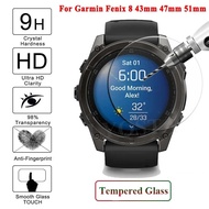 3pcs For Garmin Fenix 8 43 47 51mm Ultra Clear Tempered Glass Premium Screen Protector Film Fenix 5 