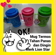 Gelas/Mug Termos Lion Star 450 ml.(KHUSUS GOJEK).