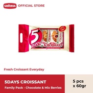 5 Days Croissant Family Pack - Croissant Bread Contents 5 Pcs x 60g