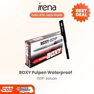 BOXY Pen 001P Mitsubishi Waterproof Ballpoint Pen - Single