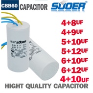 kapasitor  6uf+12uf  6uf+10uf capasitor  washing machine starting capacitor 450 vac 5uf+12uf  4uf+9u