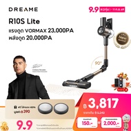 [2026 NEW]Dreame R10S Lite Stick Vacuum เครื่องดูดฝุ่นไร้สาย 20000Pa ท่อพับได้90° LEDส่องฝุ่น30ซม. แ