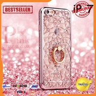 HP Crystal FLOWER DIAMOND BLING SOFT CASE For IPHONE 7 LUXURY