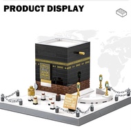 Masjid Al-Haram Kaabah Model, Building Blocks Toy for Kids, Educational Construction Toy, Gift