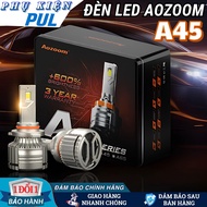 Aozoom A45 LED Bulb, Light Fitted for Motorcycles and Cars with Full Pins H4, H7, H11, 9005,