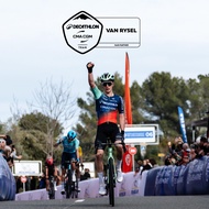 VAN RYSEL Aero road cycling gloves, RCR-F DECATHLON CMA CGM Official