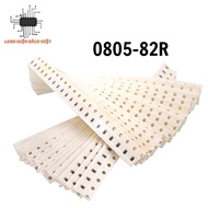 Solder Resistor 0805-82R 1% 2.0x1.2mm (50c Bag)