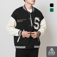 Men's bomberJacket D2shop S777, thick felt material, oversize form, comfortable, dynamic, K-228