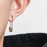 Fashion Safety Pin Earrings Unisex Stylish Earrings Streetwear Accessories
