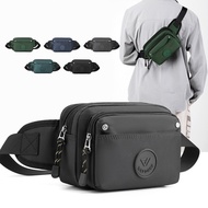 WEPOWER 38007 sling bag beg lelaki waist bag men