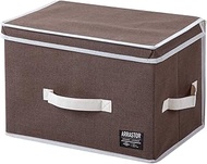 Takeda Corporation KO-YF26BR Storage Box, Color Box Drawer, Foldable, Brown, 15.0 x 10.2 x 10.2 inch