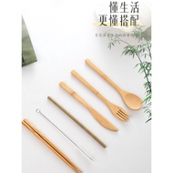 bamboo cutlery set sustainable utensils portable cutlery set Bamboo Cutlery Spoon Set Bamboo Cutlery