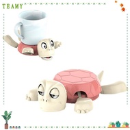 TEAMY Turtle Coaster, Open Eyed Turtle Heat Insulation Sea Turtle Coaster,   Printed Funny Waterproo