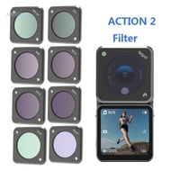 【3C】 CPL UV ND8 ND16 ND32 ND4 Night Gimbal Camera Len Filters for  Action 2 Drone