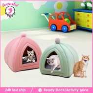 [Lovoski] Dog Bed Winter Warm Pet Bed Cute Soft Bed Pet Cushion Dog Bed Comfortable Small Dogs Kennel Sleeping Cozy Dog House