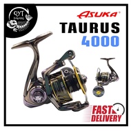 ASUKA TAURUS METAL BODY SPINNING REEL, FISHING REEL