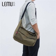 Canvas Bag Shoulder Bag Korean Fashion Messenger Bag A4 Bag Waterproof iPad Bag Lelaki Men Sling Bag