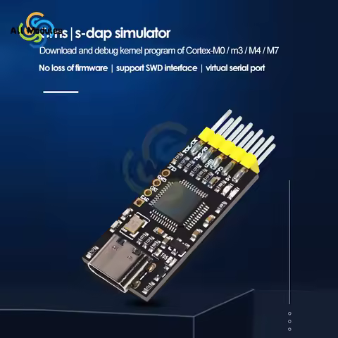 STM32 develops DAP downloader emulator module CMSIS debugger Keil SWD/serial port CMSIS-DAP Emulator