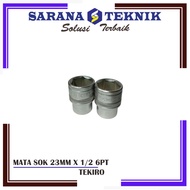 MATA TEKIRO 1-/ 2-Piece 6PT 23MM SOCKET WRENCH Original**
