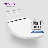 NOVITA BD-H920HB Bidet Seat Toilet Cover Black Color Korean Top-of-the-line Washlet Bathroom Automatic Flushing Night Lighting Auto-opening Sterilization Waterproof Dry