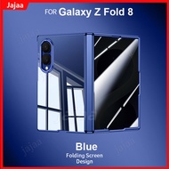 Electroplated Clear Case For Samsung Galaxy Z Fold 8 Wide Fold 8 Ultra Fold8 Wide Fold8 Ultra 5G Mag
