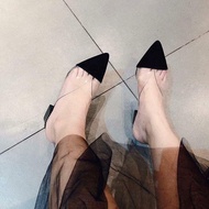 DÉP CAO GÓT I GUỐC DA LỘN PHỐI TRONG GÓT 5P ZRA CỰC HOT HÀNG VNXK SIÊU ĐẸP - MÃ 319