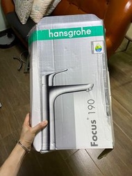 Hansgrohe Focus 190 (水龍頭套裝, 龍頭已用) 只有去水塞套件 無盒 有說明書