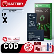Battery Bateri Bateri Compatible For  ip X