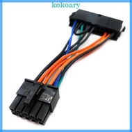 KOK 18AWG 24Pin to 10pin Power Supply Adapter Cable for for 10CM Durability 3 94In 18AWG