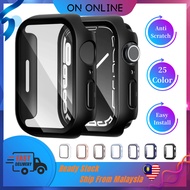 41mm 42mm 45mm 46mm Smart Watch Case With Tempered Glass For Apple iWatch 41 45 42 46 Series 7 8 9 1