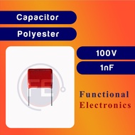 10PCS 10NF 22NF 33NF 39NF 47NF 100NF 150NF 220NF 330NF 470NF 1NF Polyester Film Capacitor