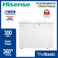 HISENSE 8-in-1 Super Freeze 300L Chest Freezer (FC326D4BWYS , FC326)
