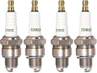 TORCH 4pcs E7RTC Spark Plug Replacement for N GK 6422/BPR7HS 7022/BPR6HS 5111/BP7HS, for 5379/IWF22 