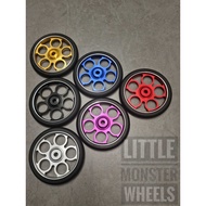 C82 Colourful Easy Ez Wheel 80mm (Dura Wheel) for Aceoffix, 3Sixty, Pikes, Brompton &amp; trifolds