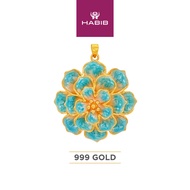 HABIB 999/24K Yellow Gold Pendant 9GP00641224