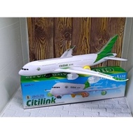 Citylink Toy Airplane Water BUS With Sound And Attractive Light Lights