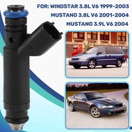 【 LCG5】-6Pcs New XF2E-C4B XF2EC4B Fuel Injectors for Windstar 1999-2004 3.8L 3.9L V6