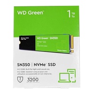 Western Digital 1TB WD Green SN350 NVMe QLC M.2 2280 SSD (R:3200MB/s), WDS100T3G0C