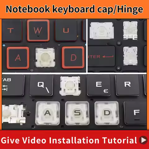 Replacement Keycap Key cap &Scissor Clip&Hinge For ASUS ROG Stirx G17 G713 G713Q G733 g713qe 2022 Ke