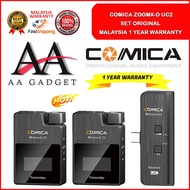 Comica Audio BoomX-D UC2 Ultracompact 2-Person Digital Wireless Microphone System SHIP FROM MALAYSIA